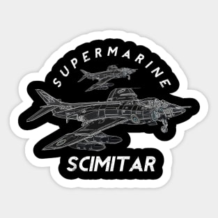 Supermarine Scimitar Sticker